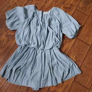 Periwinkle romper sz M (8-12) Bundle 4/$20